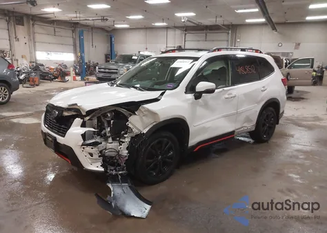 2020 Subaru Forester Sport из США, поврежденный, VIN JF2SKARC2LH425541